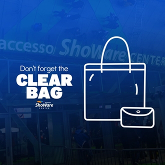 Clear Bag Policy at accesso ShoWare Center in Kent,WA