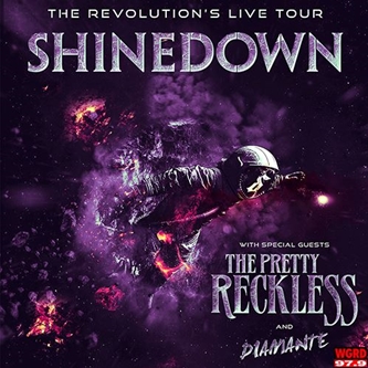 Shinedown Announces The Revolution's Live Tour With Special Guests The Pretty Reckless & Diamante