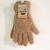 M Tan Deerskin Gloves