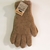 L Tan Deerskin Gloves