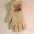 S White Alpaca Gloves