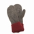 Winona Knits & Mitts Fleece Lined Mittens - Gray & Dark Red