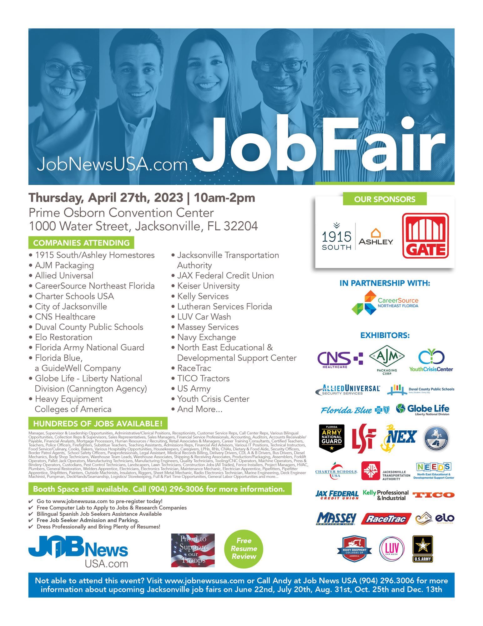 Jacksonville Job Fair April 2023