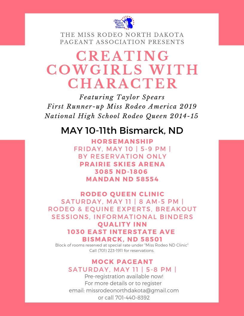 Download Creating Cowgirls with Character Clinic & Mock Pageant