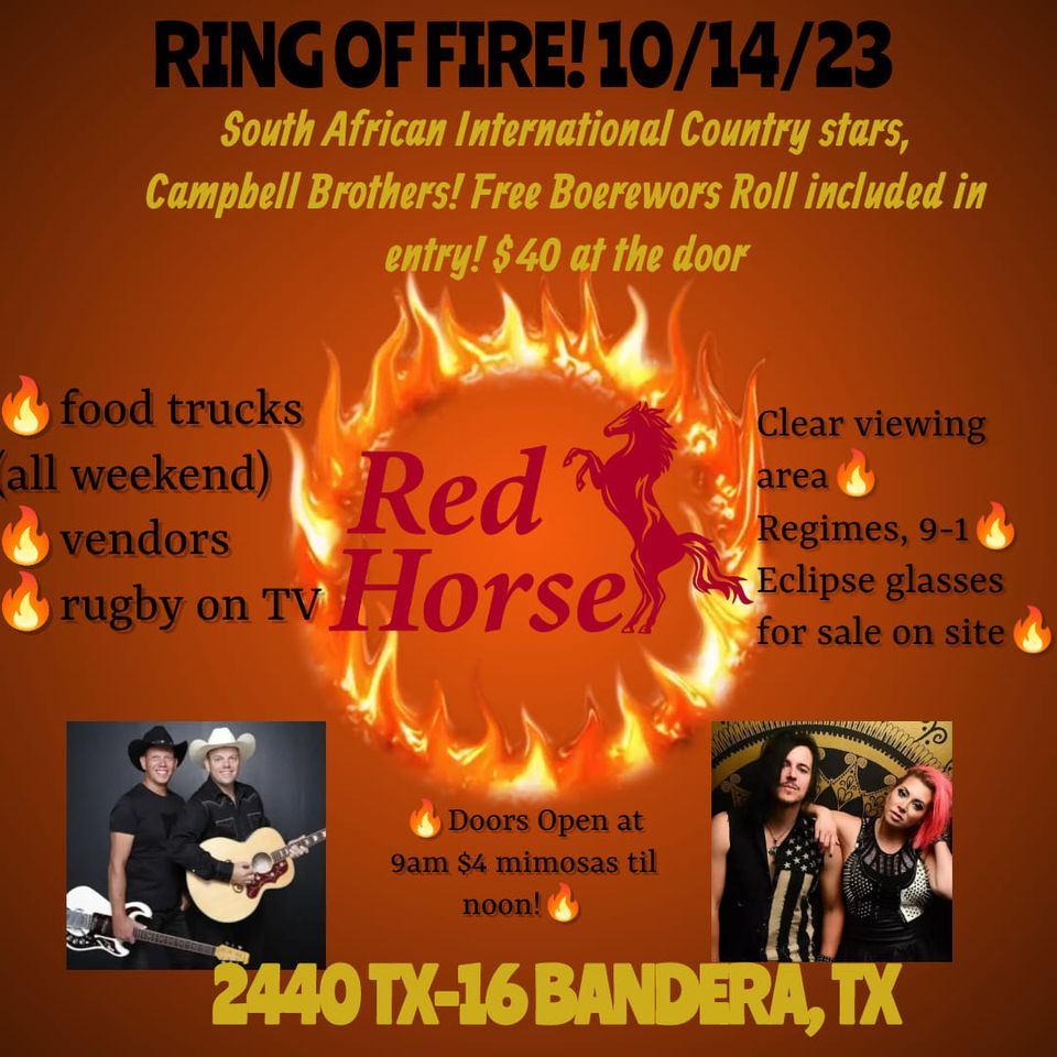 Ring of Fire Event at The Red Horse