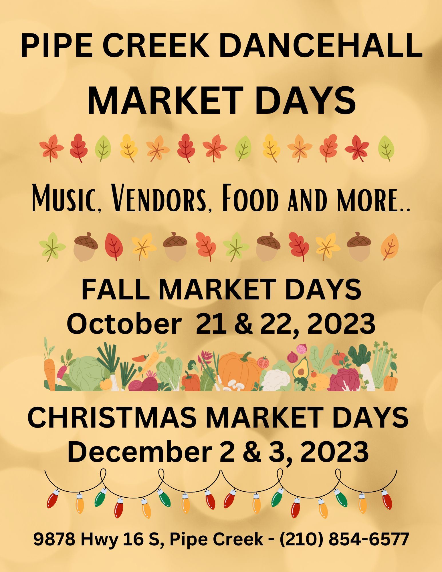 Festival Market Days