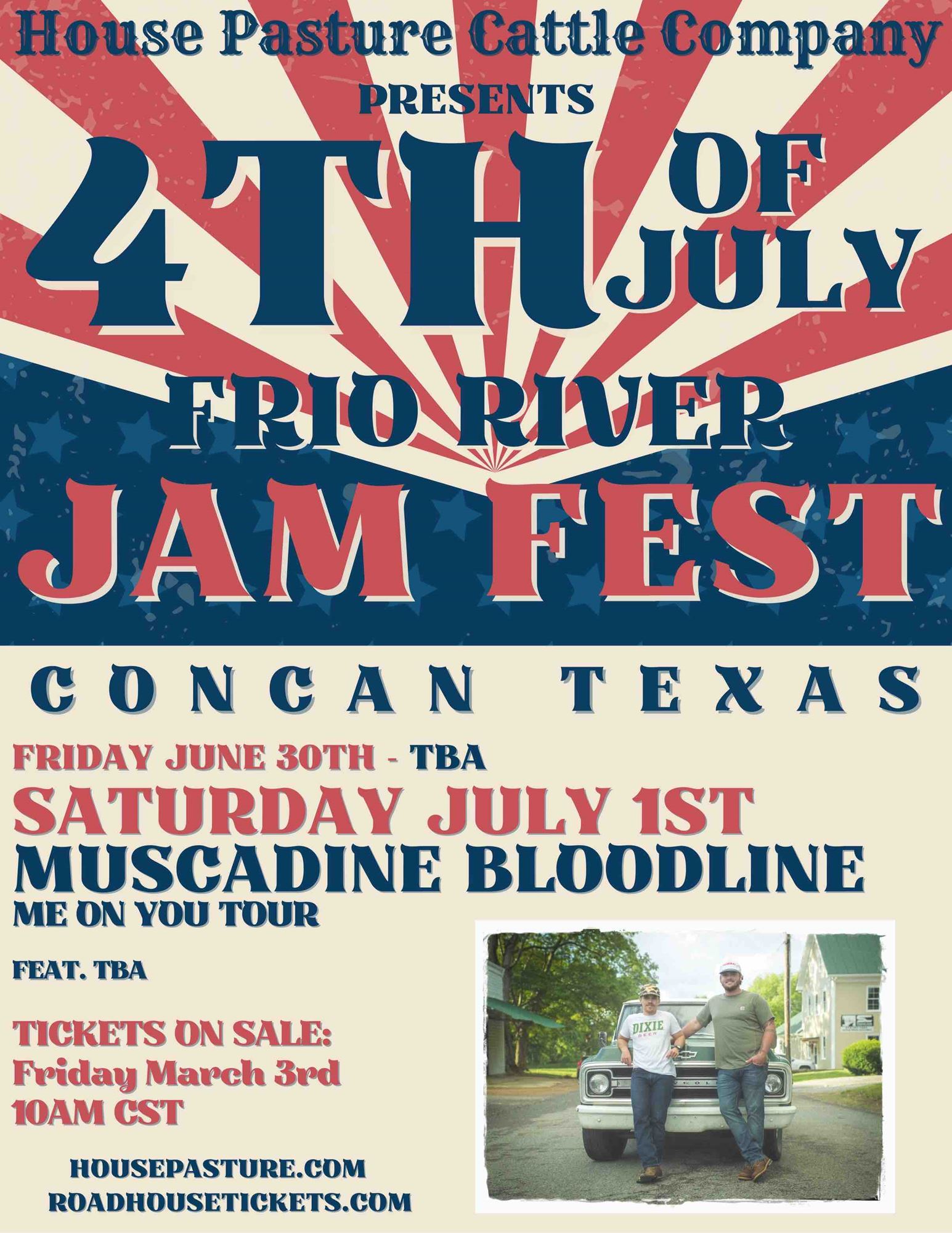 House Pasture Frio River Jam Fest