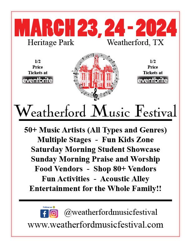 Weatherford Music Festival 2024