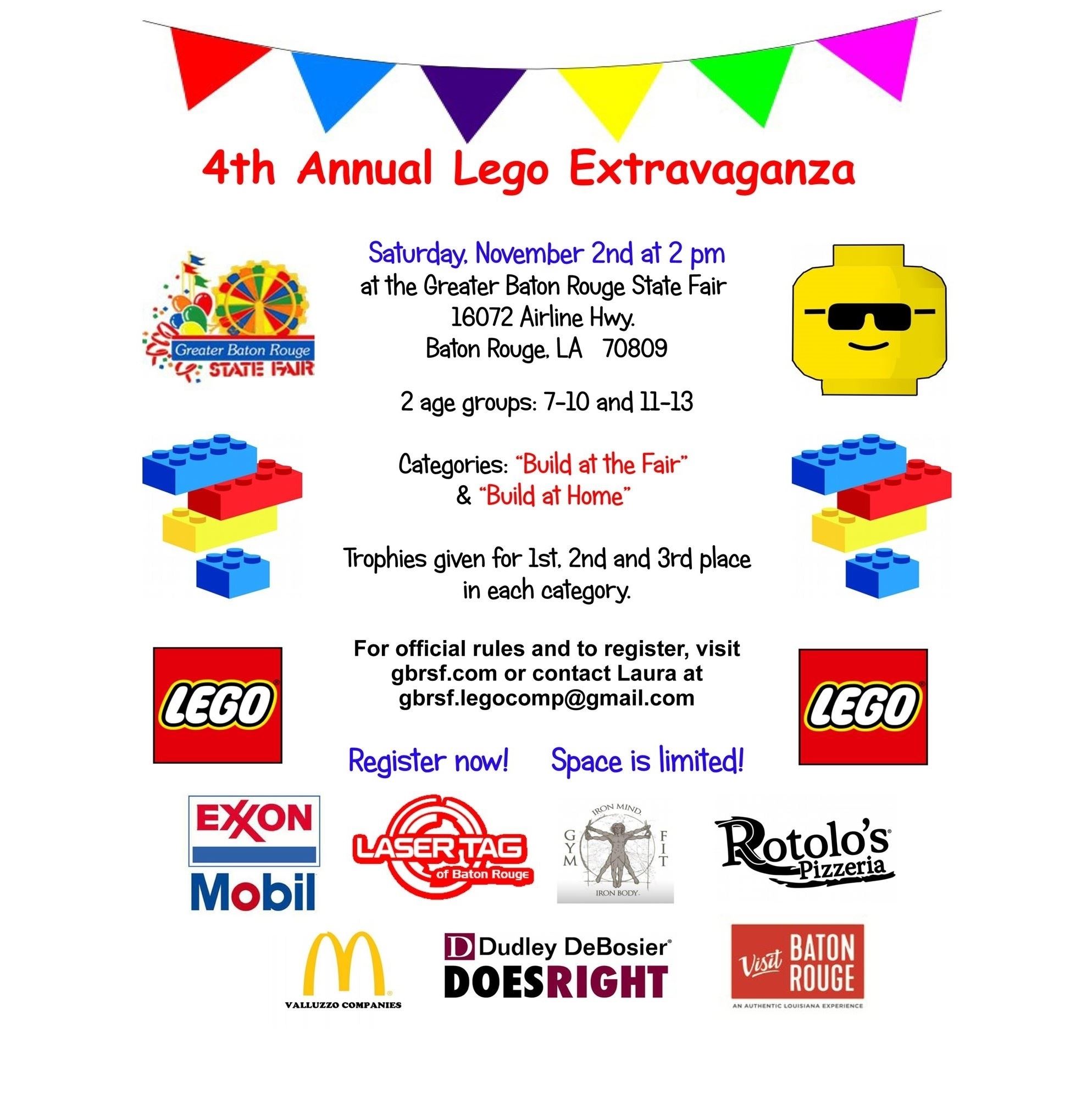 4th Annual Lego Extravaganza