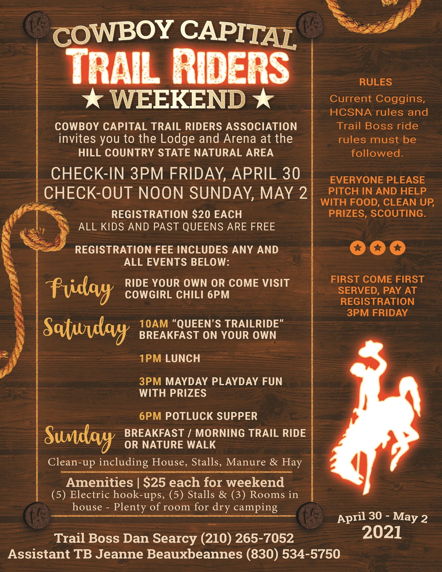 Cowboy Capital Trail Riders Weekend