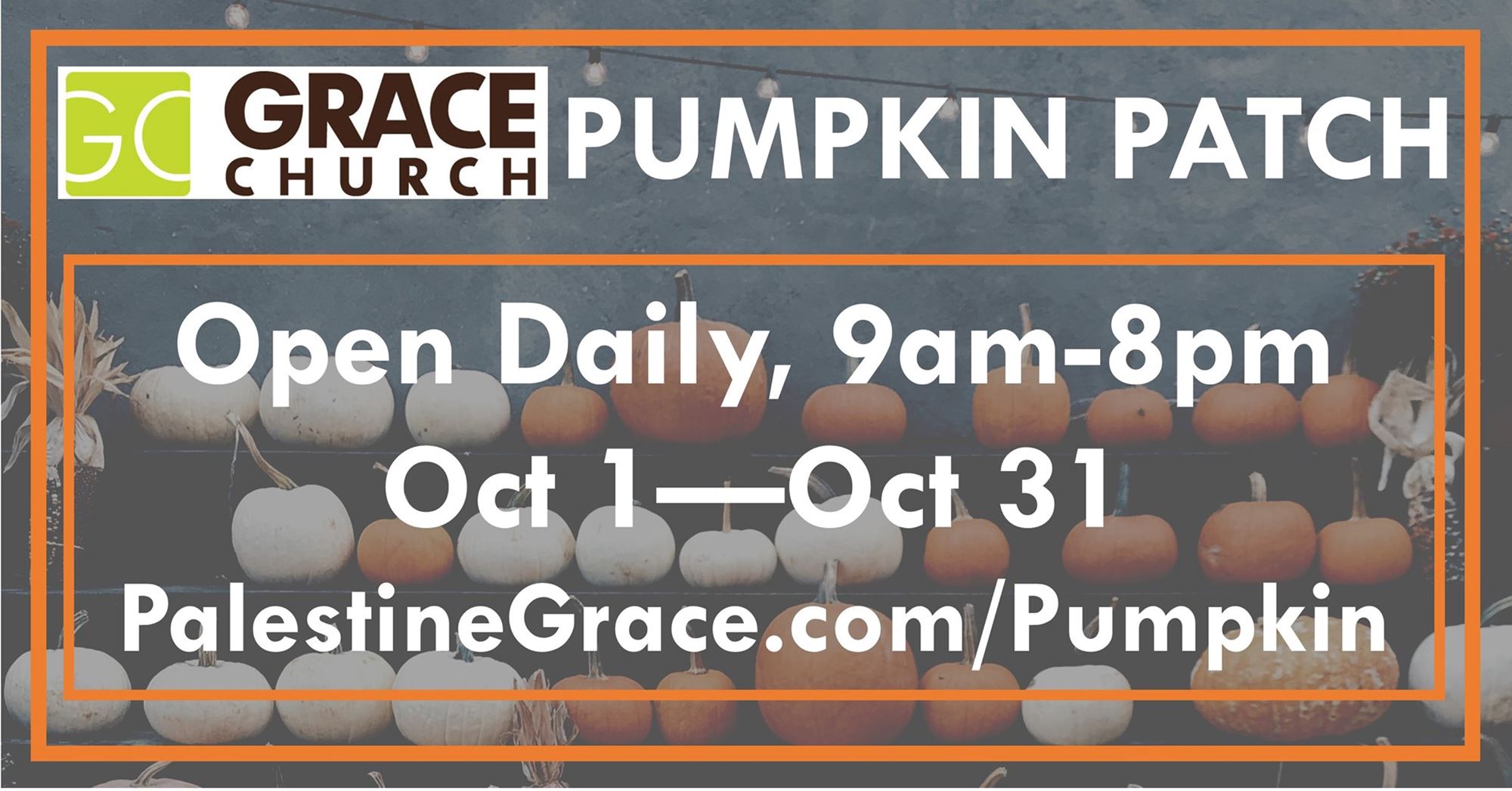 Pumpkin Patch at Palestine Grace Church