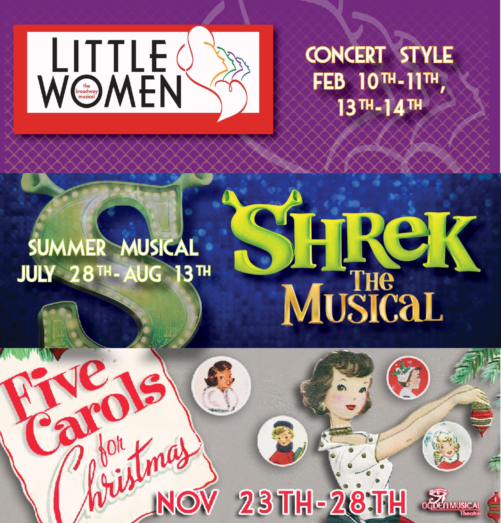 Ogden Christmas 2022 Musicals Ogden Musical Theater Season 2022