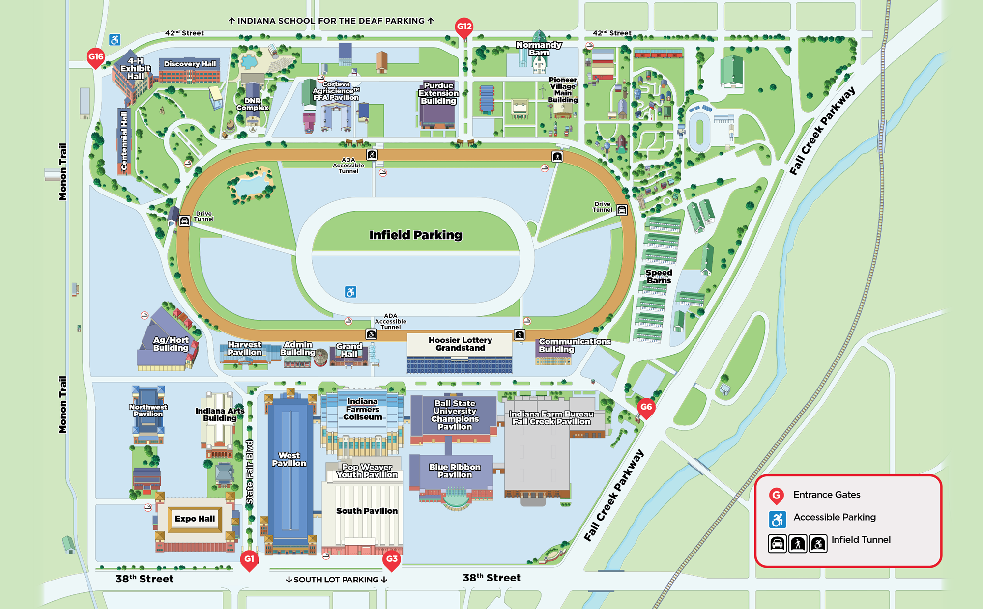 Directions & Parking - Indiana State Fair
