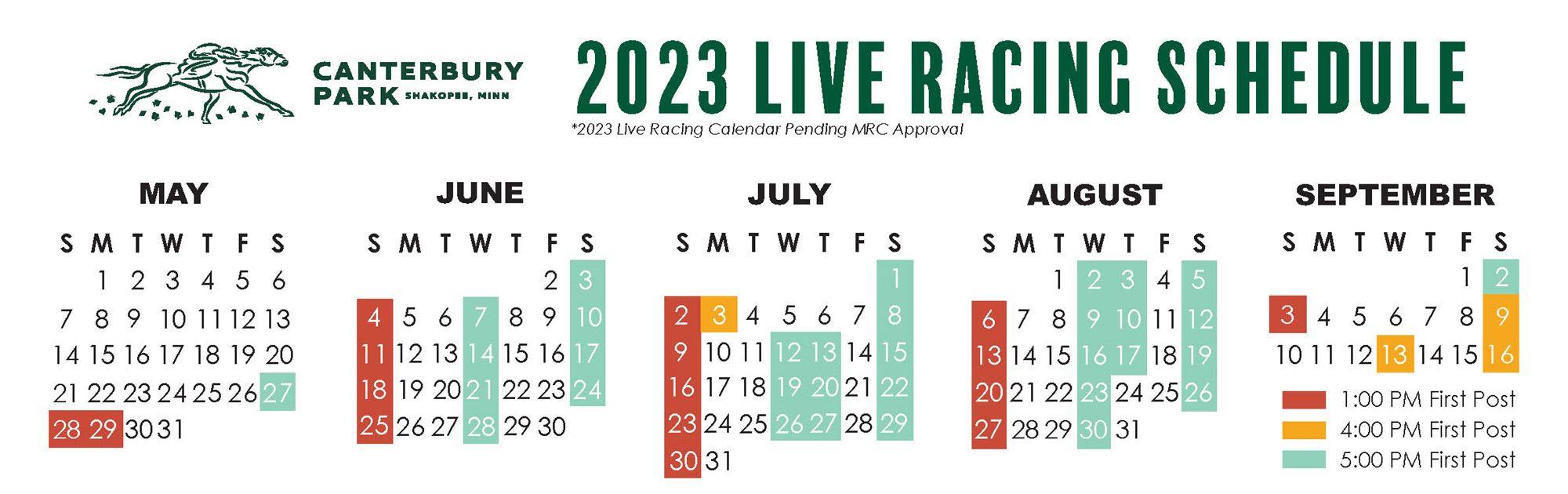 Live Racing Season Admission Pass 2023