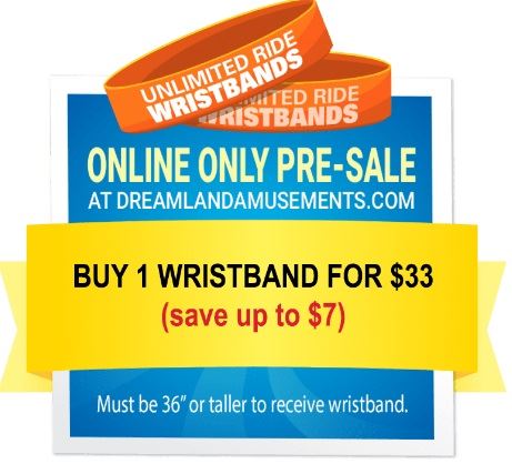 Unlimited Ride Wristband (Pre-Sale) Good Any Day