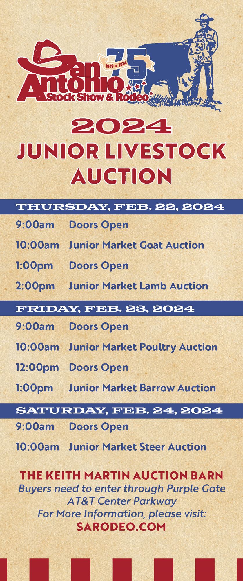 Junior Livestock Auction