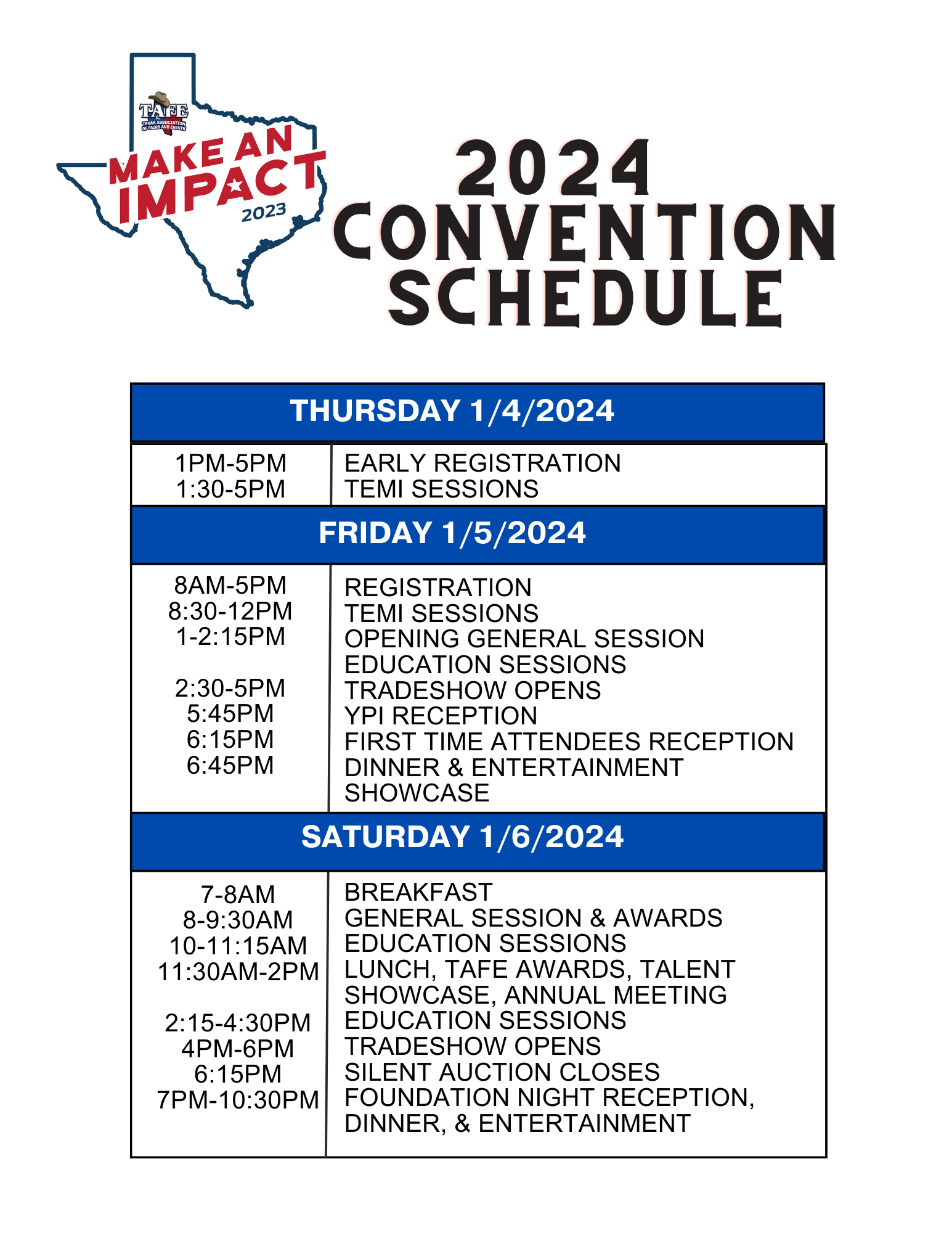 Convention Program