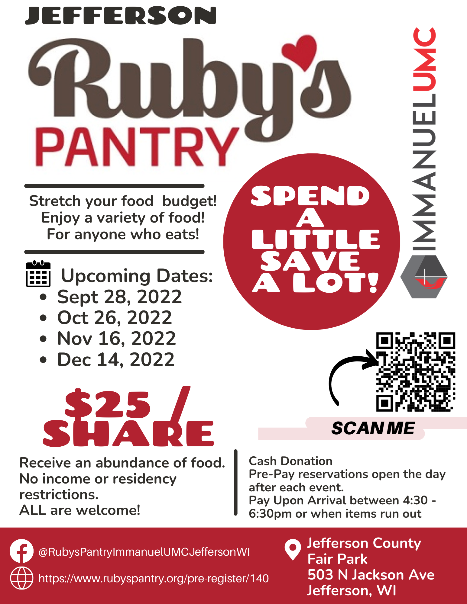 Rubys Pantry Calendar Customize and Print
