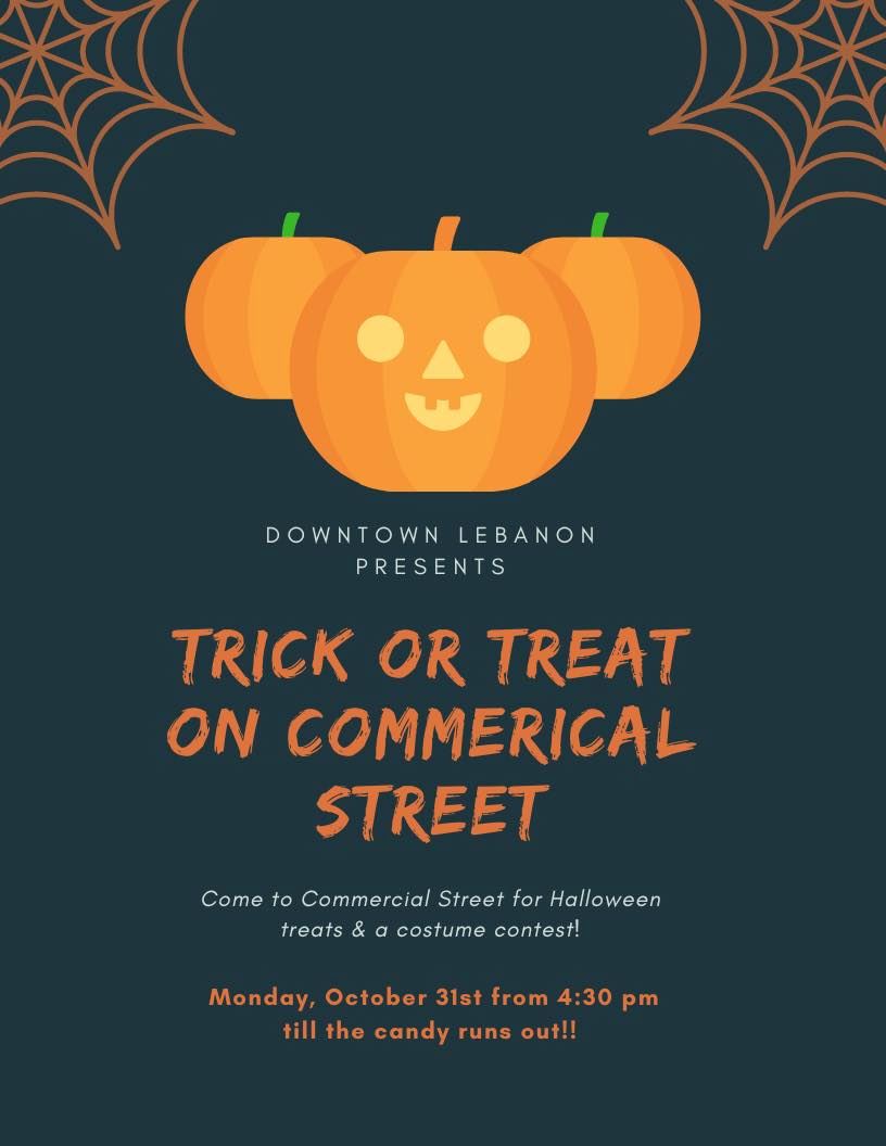 Trick or Treat on Commercial Street