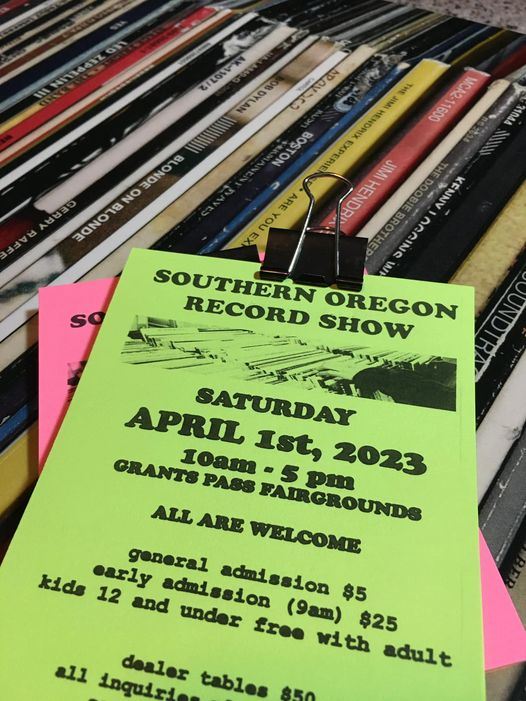 2023 Southern Oregon Record Show