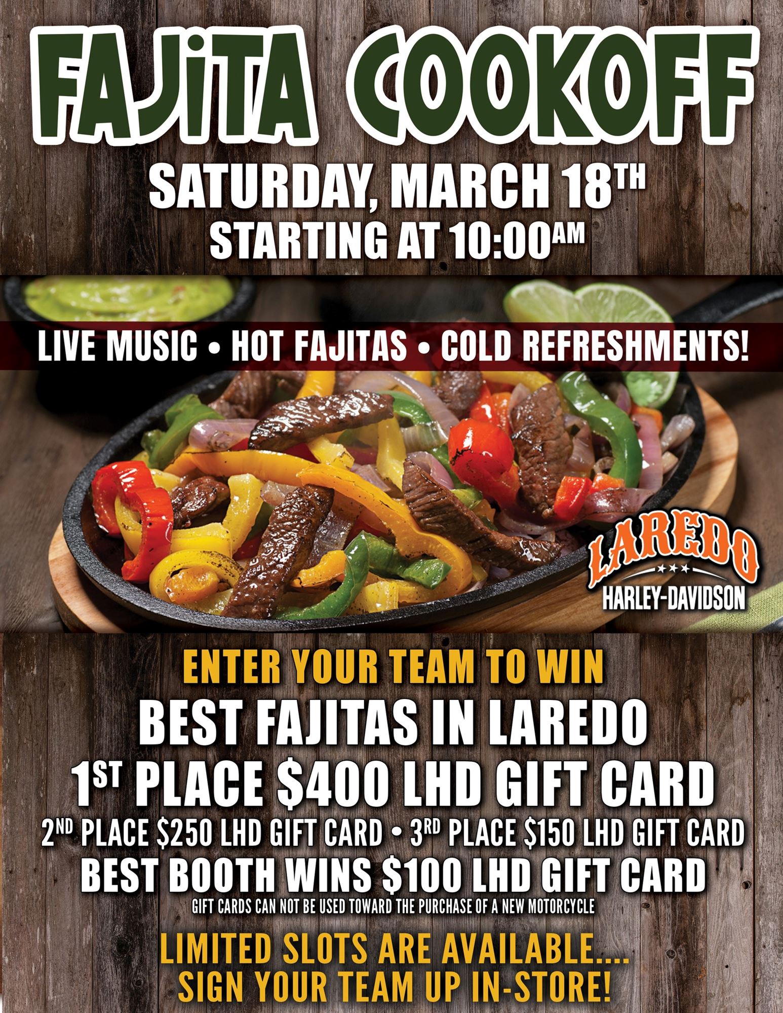 Annual Fajita Cook Off