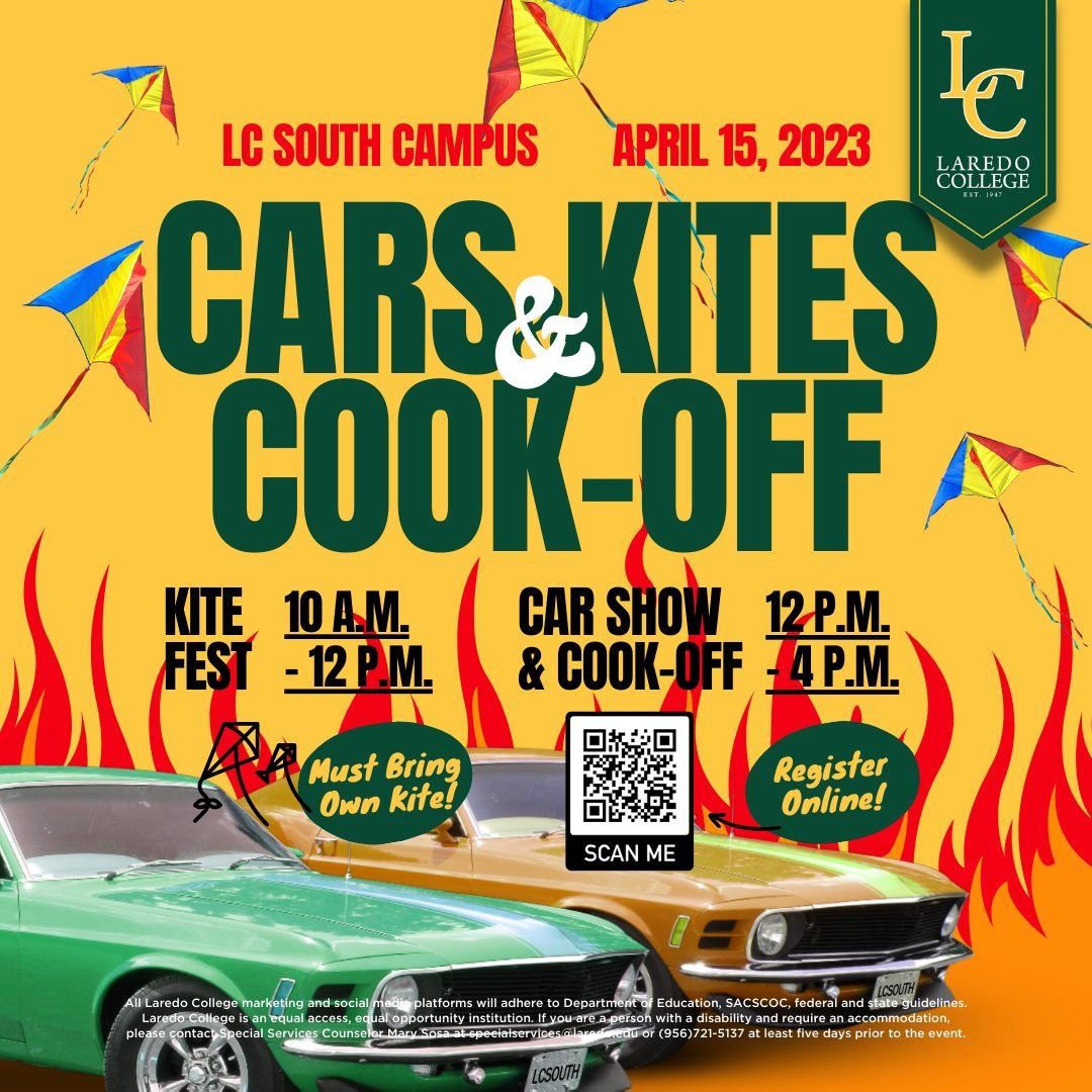 Cars, Kites and Cook Off