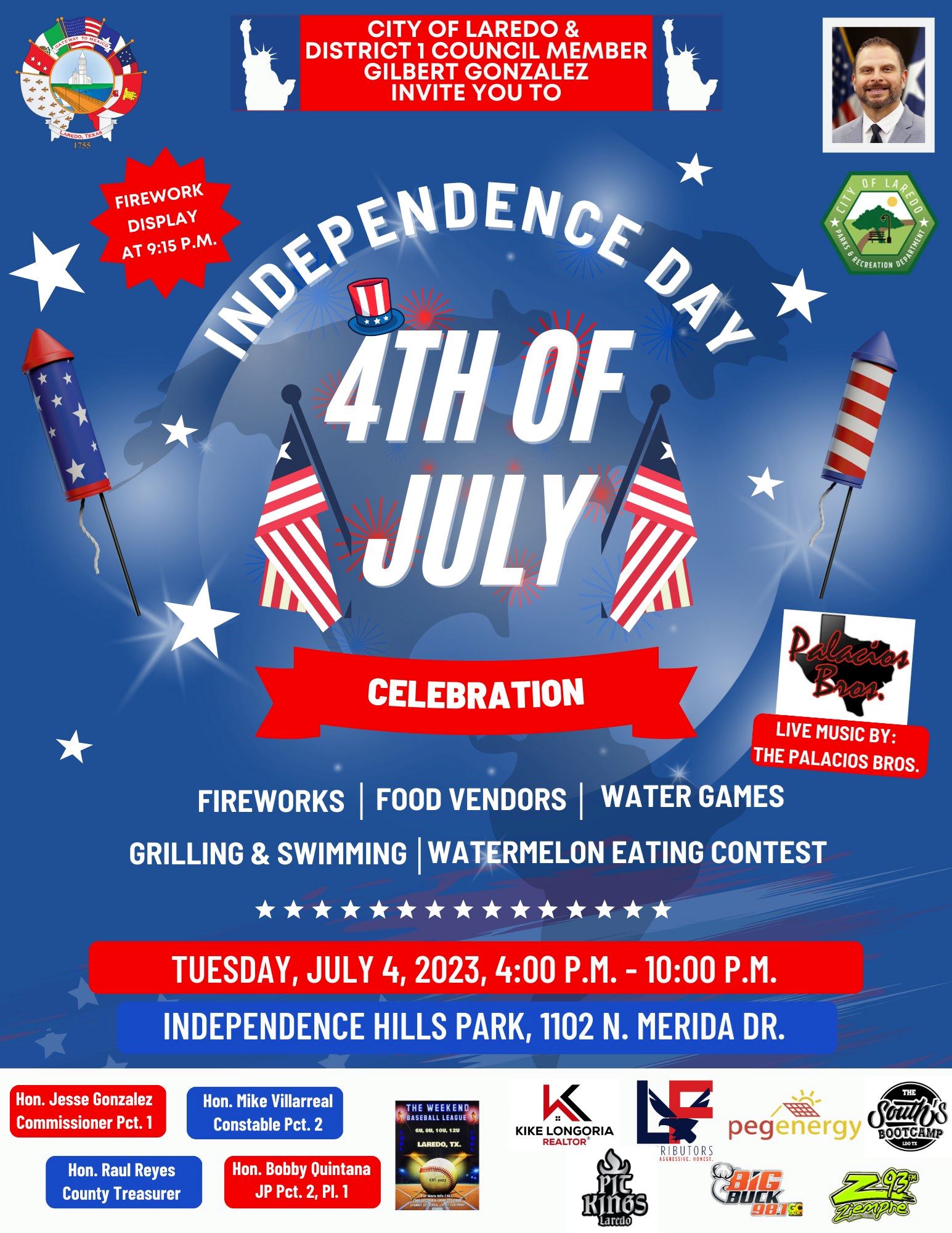 4th of July Celebration at Independence Hills Park