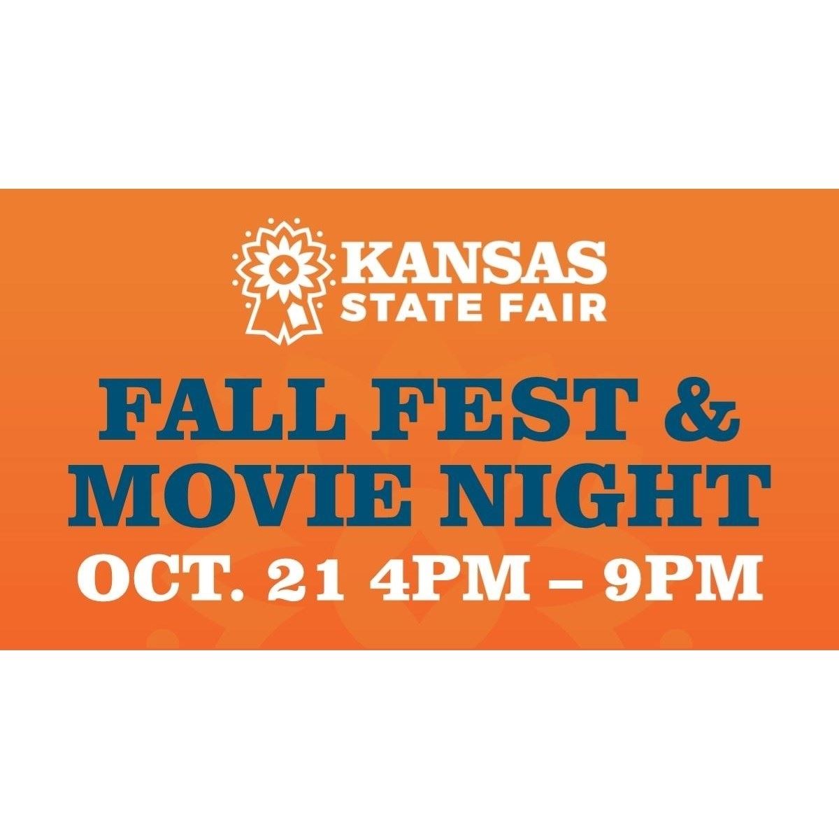 Kansas State Fair Fall Fest and Movie Night