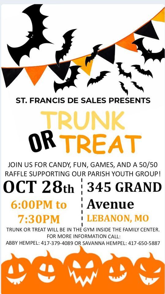 Indoor Trunk or Treat!