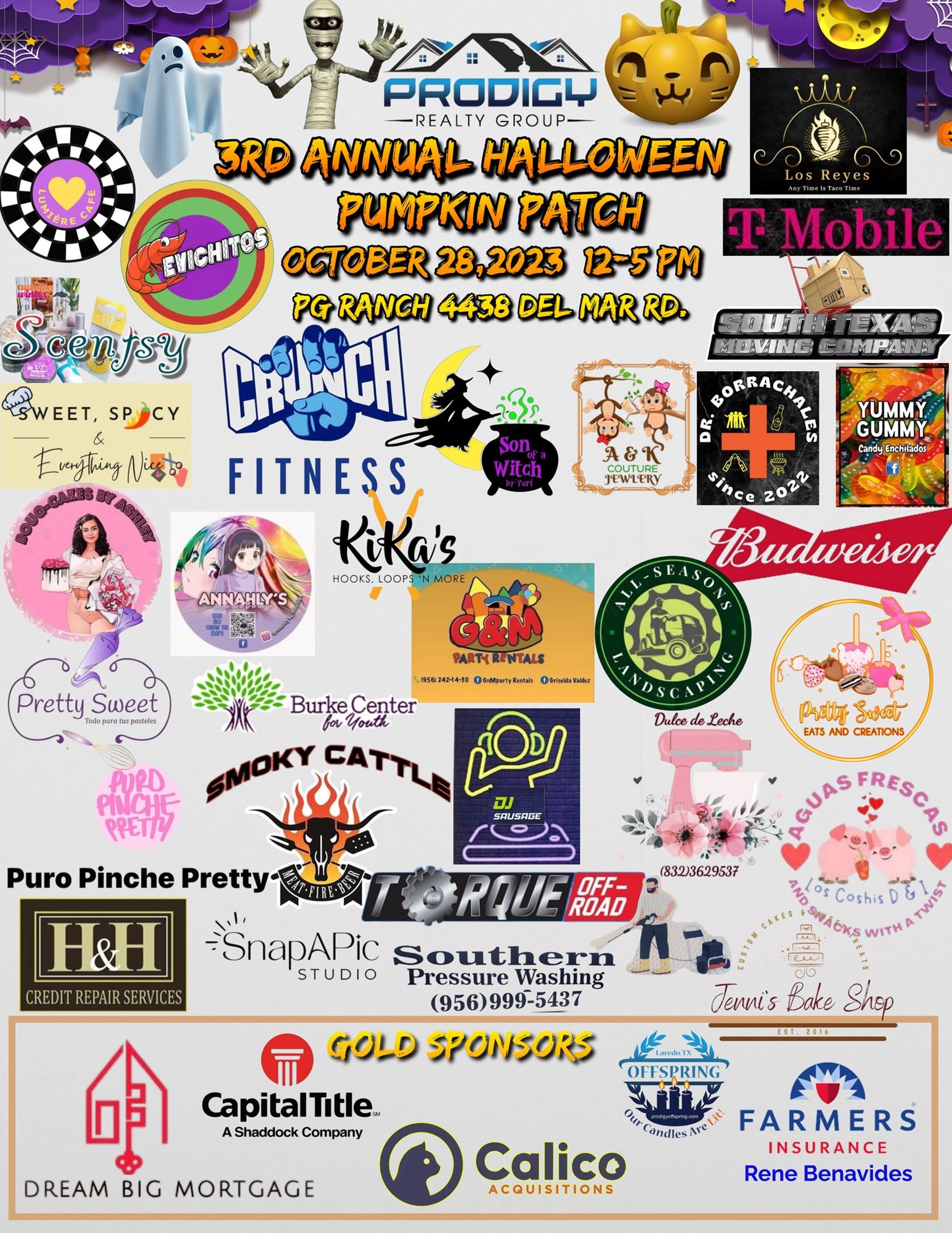 Prodigy Realty Group 3rd Annual Halloween Pumpkin Patch