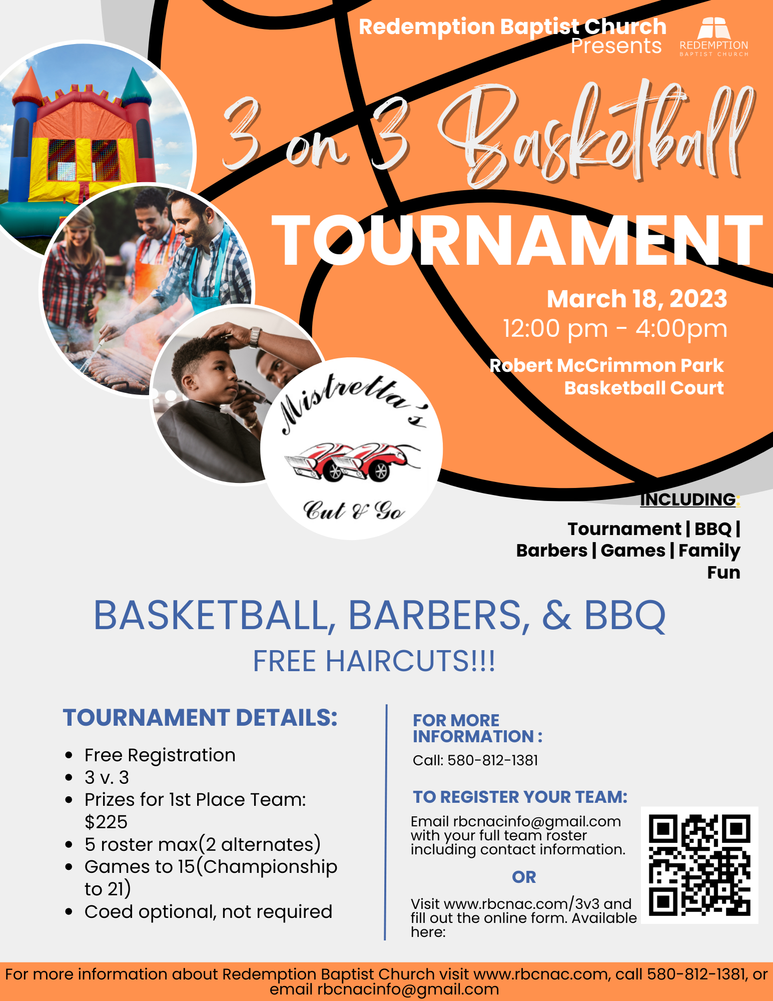 3 on 3 Basketball Tournament