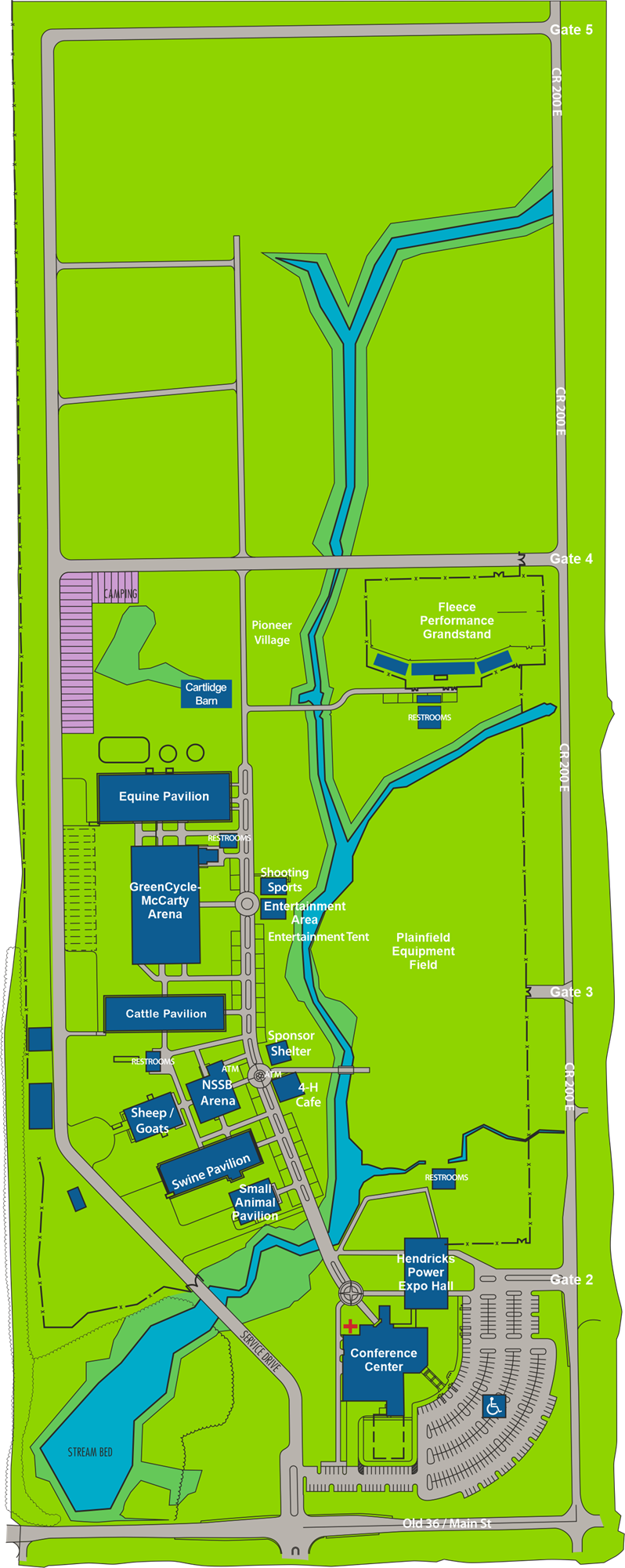 Hendricks County Fairgrounds Map Event Map
