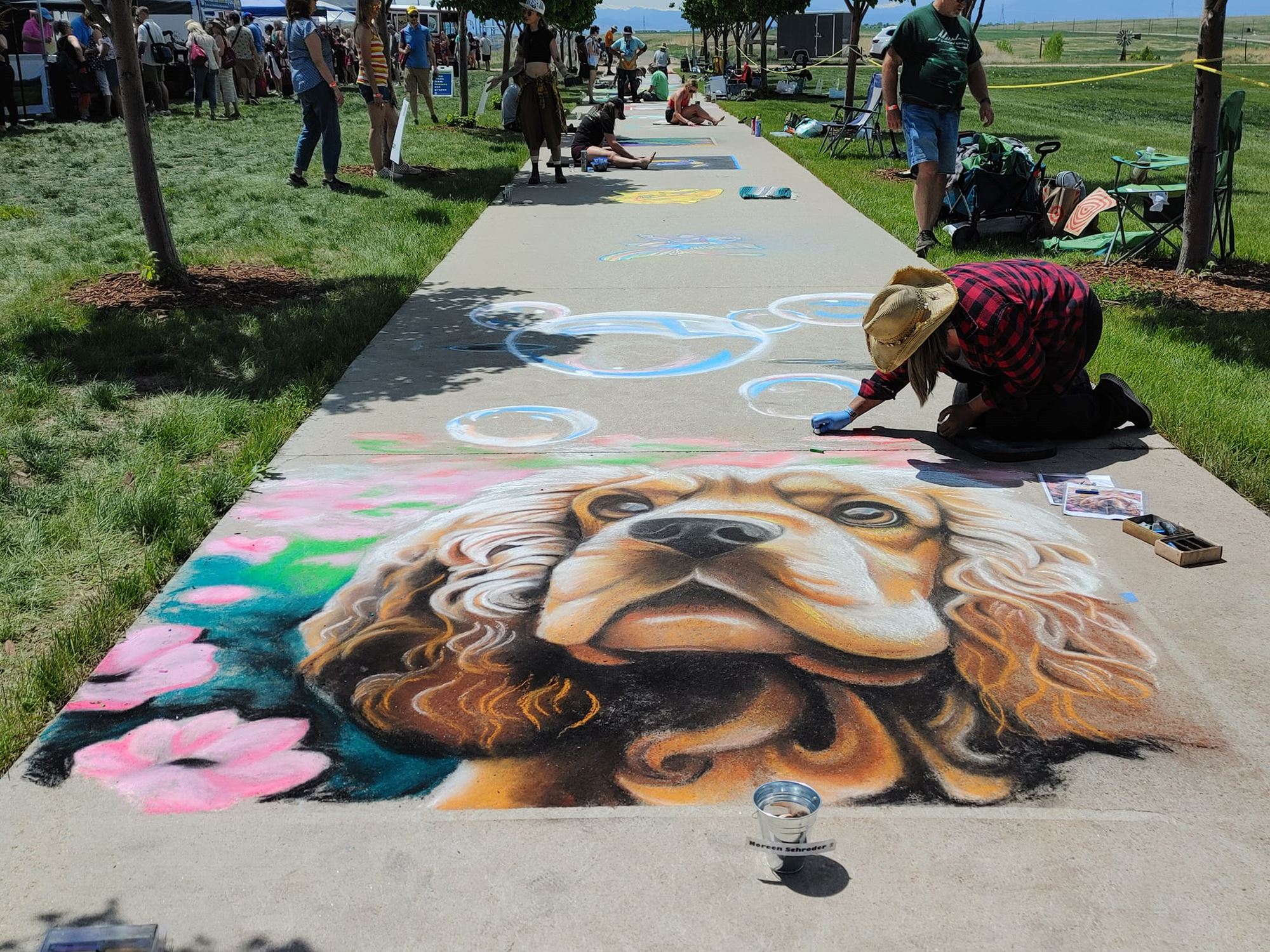 Chalk Lines and Vines