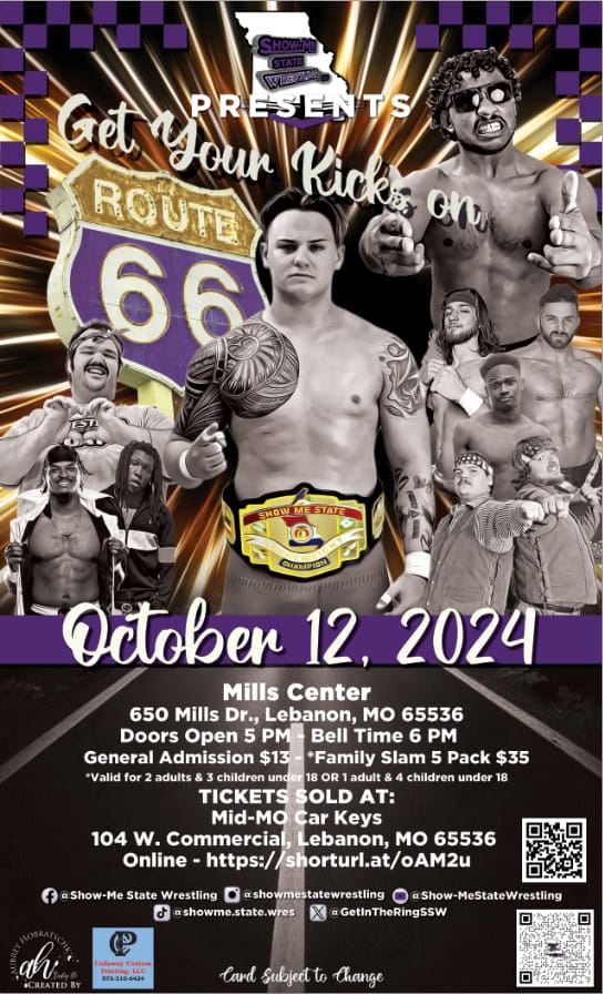 ShowMe State Wrestling Kicks on Route 66