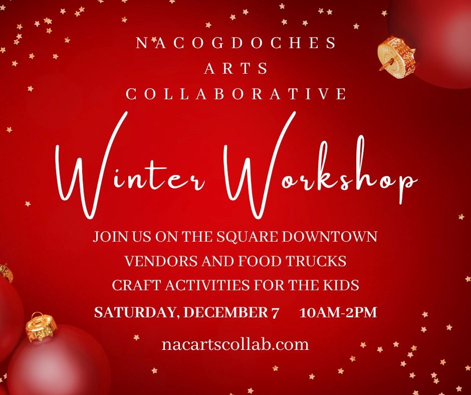 Winter Workshop: Dec. 7th