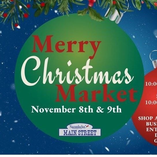 Merry Christmas Market: Nov. 8th & 9th