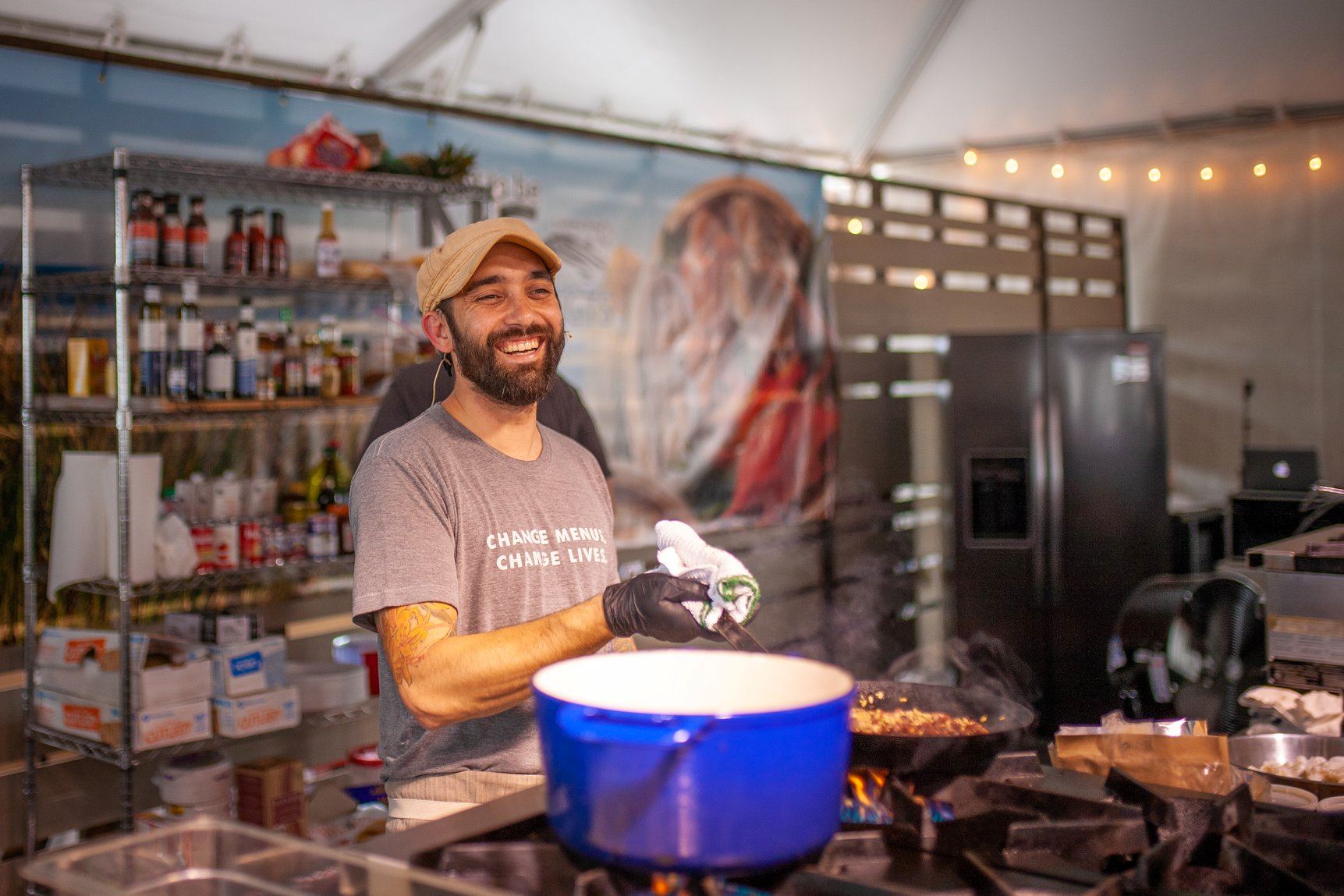 Got to be NC Seafood Cooking Stage