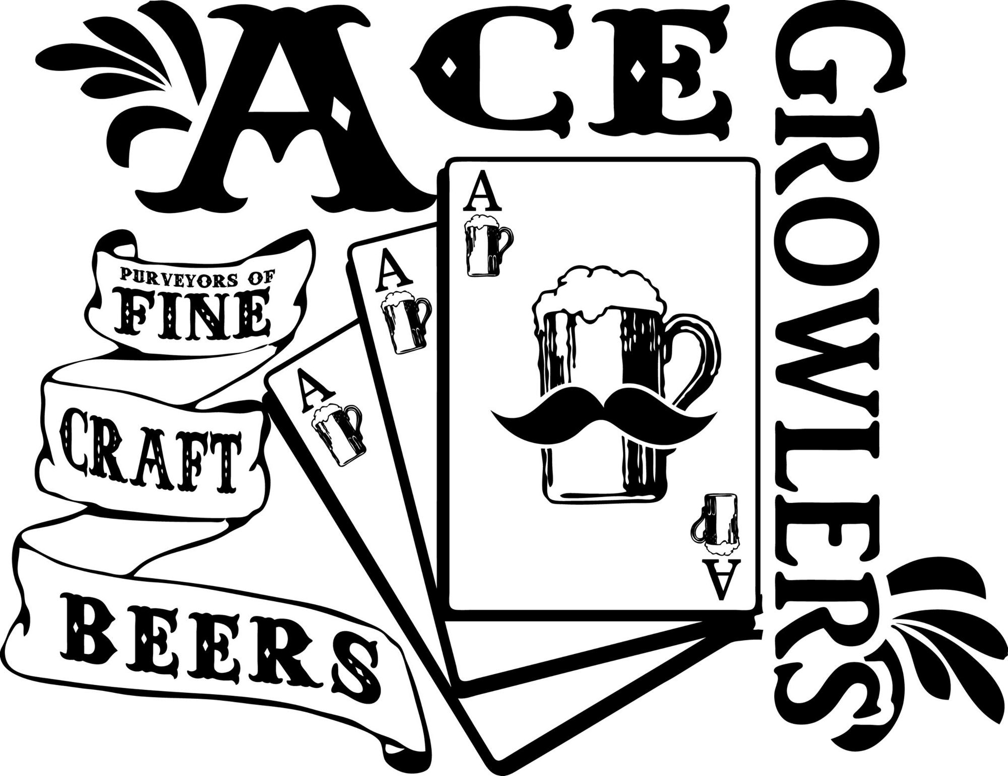 Ace Beer Growlers