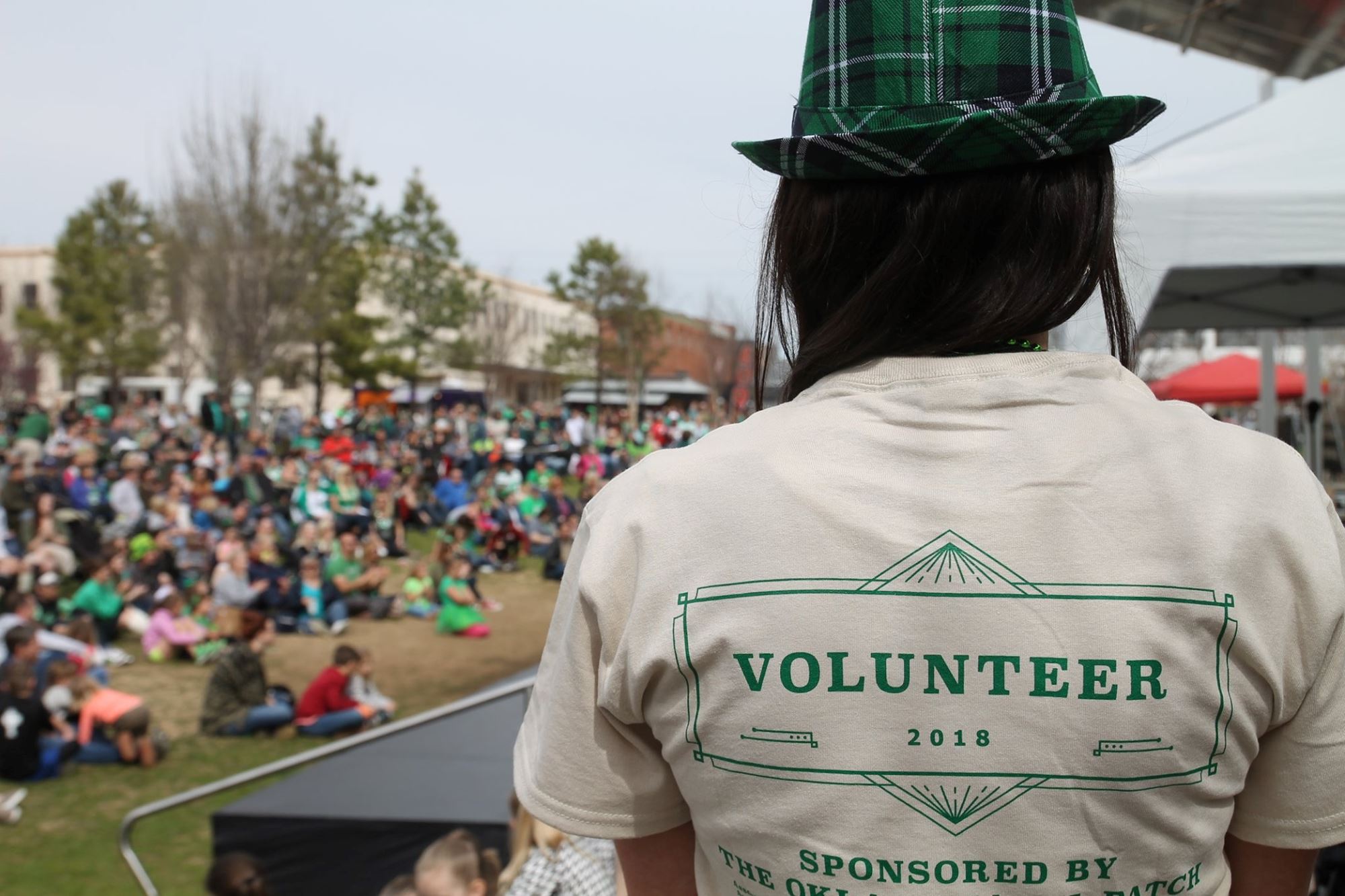 Volunteer at the Tulsa Irish Festival