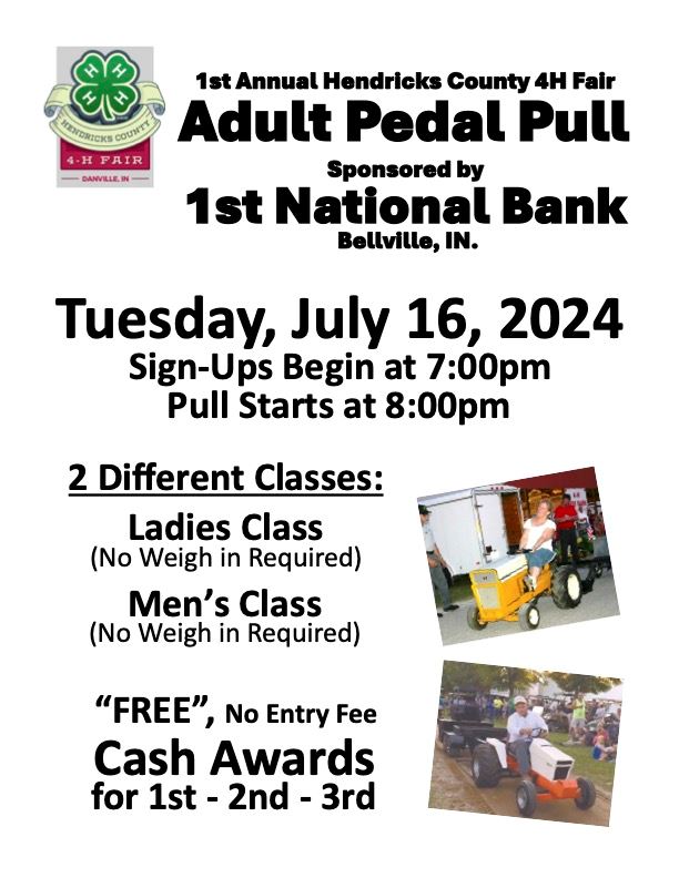 Adult Pedal Pull