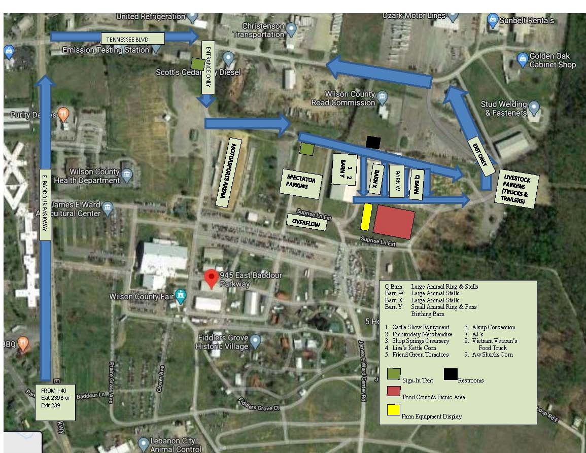 Wilson County Fairgrounds Lebanon Tn - Wilson County Fair 2018 Map Fiddlers Grove Historic Village / 10 day family friendly fun event with so much to see and do, you can't see it all in one visit!