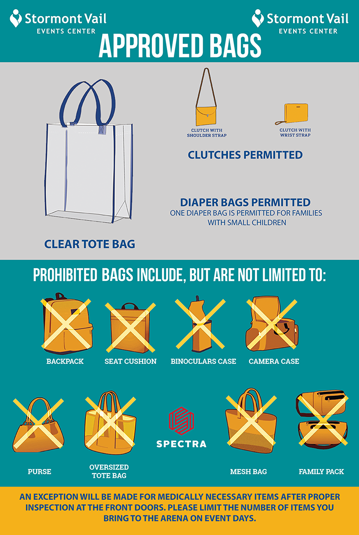 Bag Policy & Prohibited Items