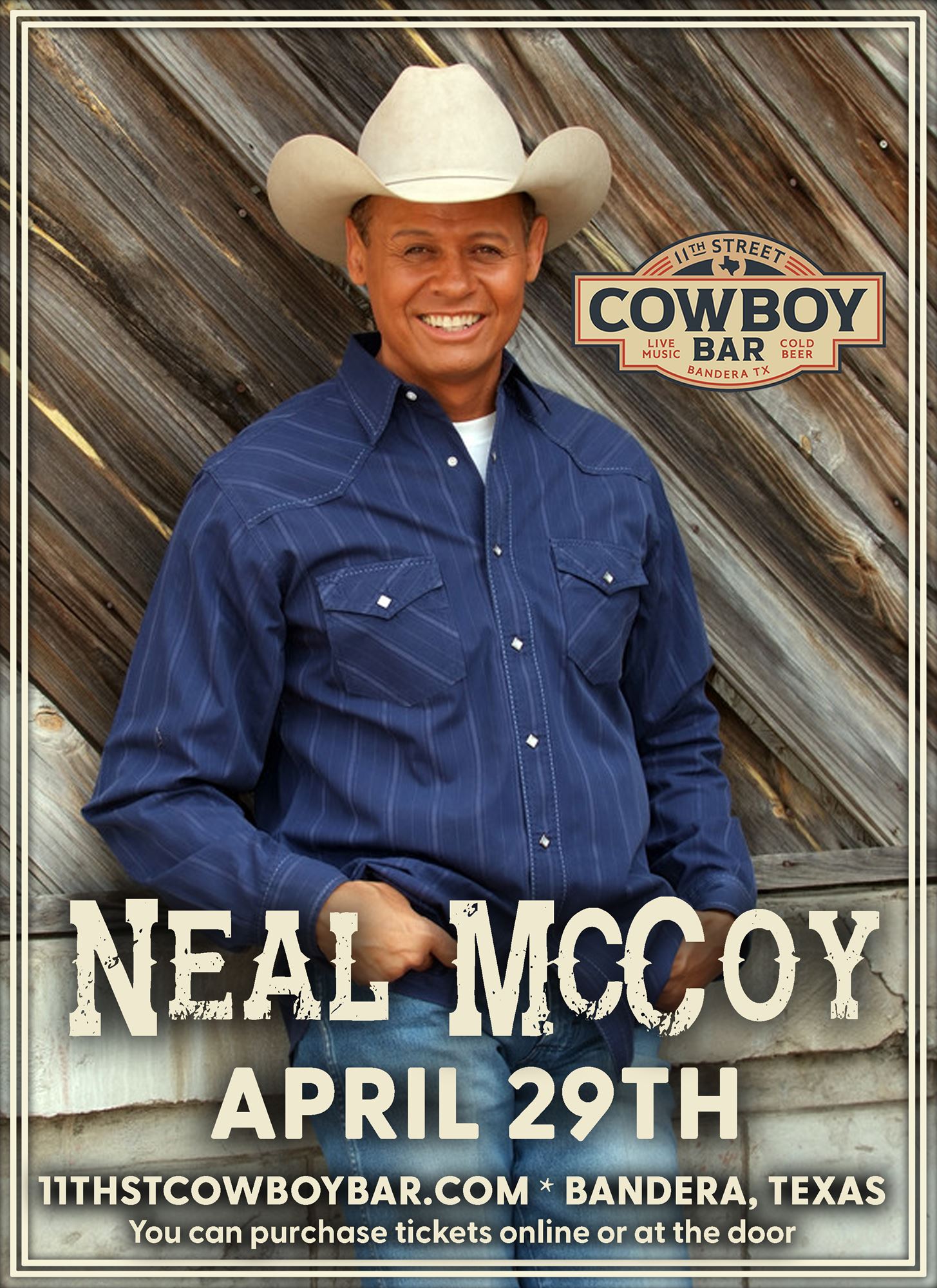 Neal McCoy11th Street Cowboy Bar