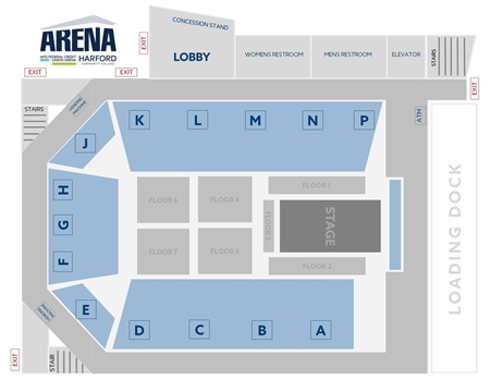 Seating Configurations - APG Federal Credit Union Arena