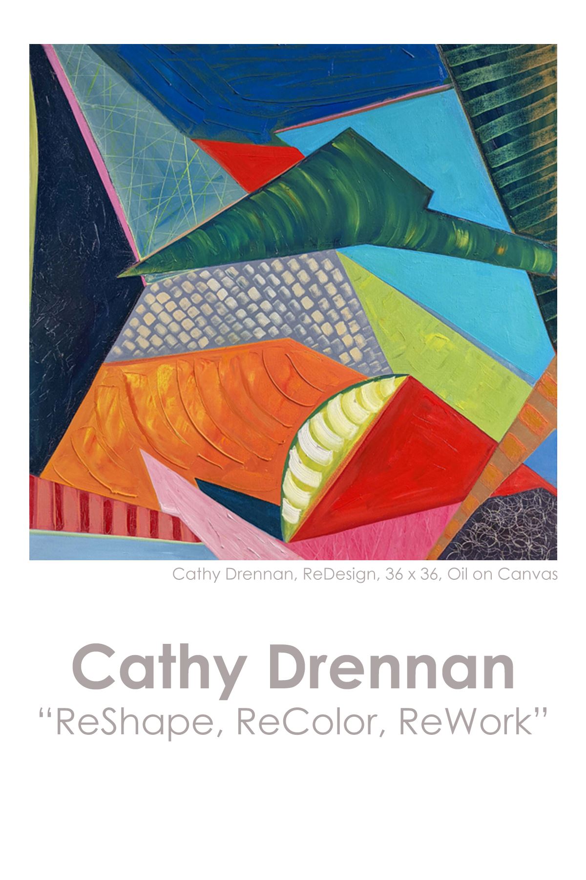 Cathy Drennan | ReShape, ReColor, ReWork - Mesquite Arts Center