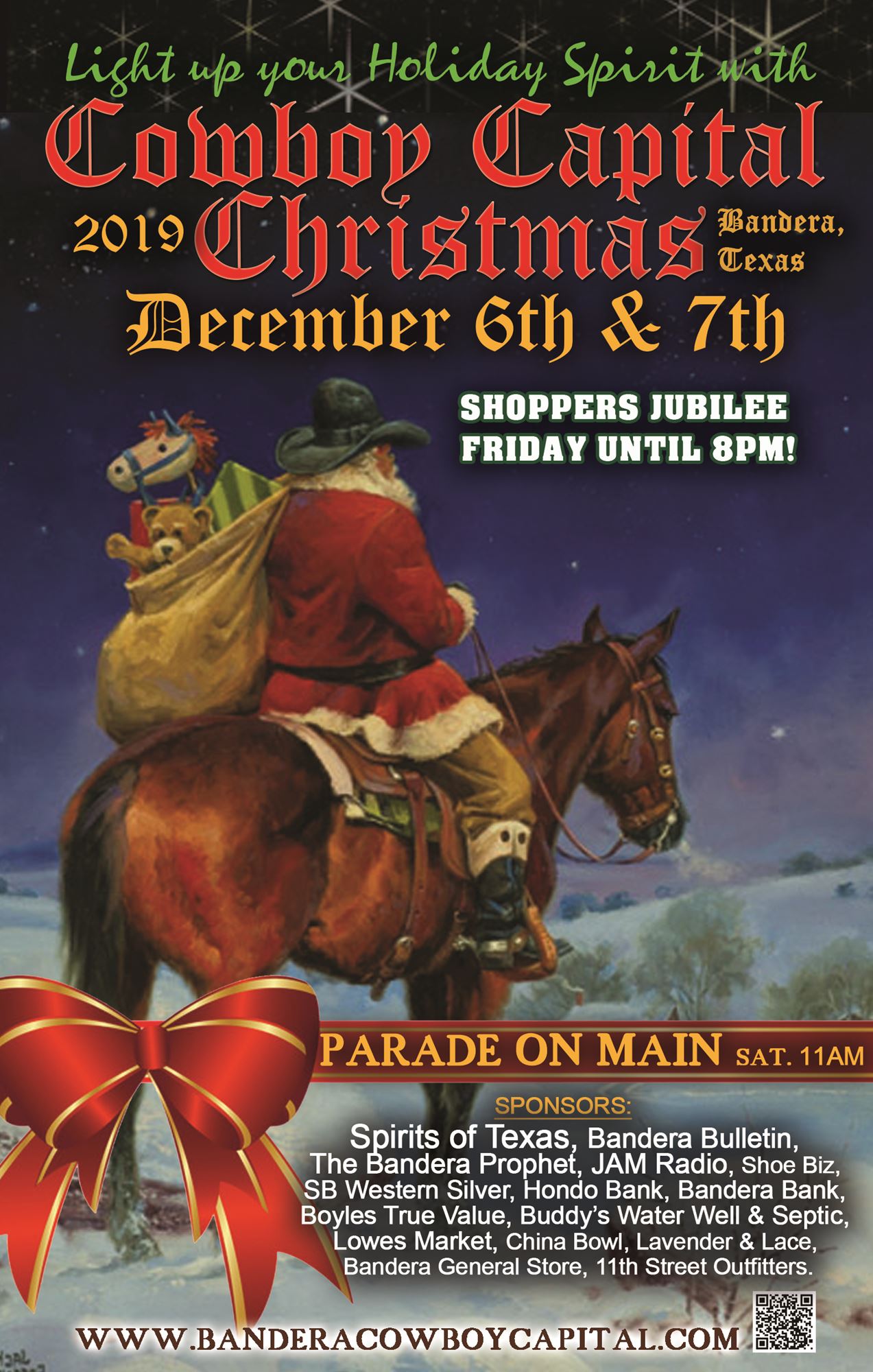 Bandera Christmas Parade 2022 Cowboy Christmas In Bandera