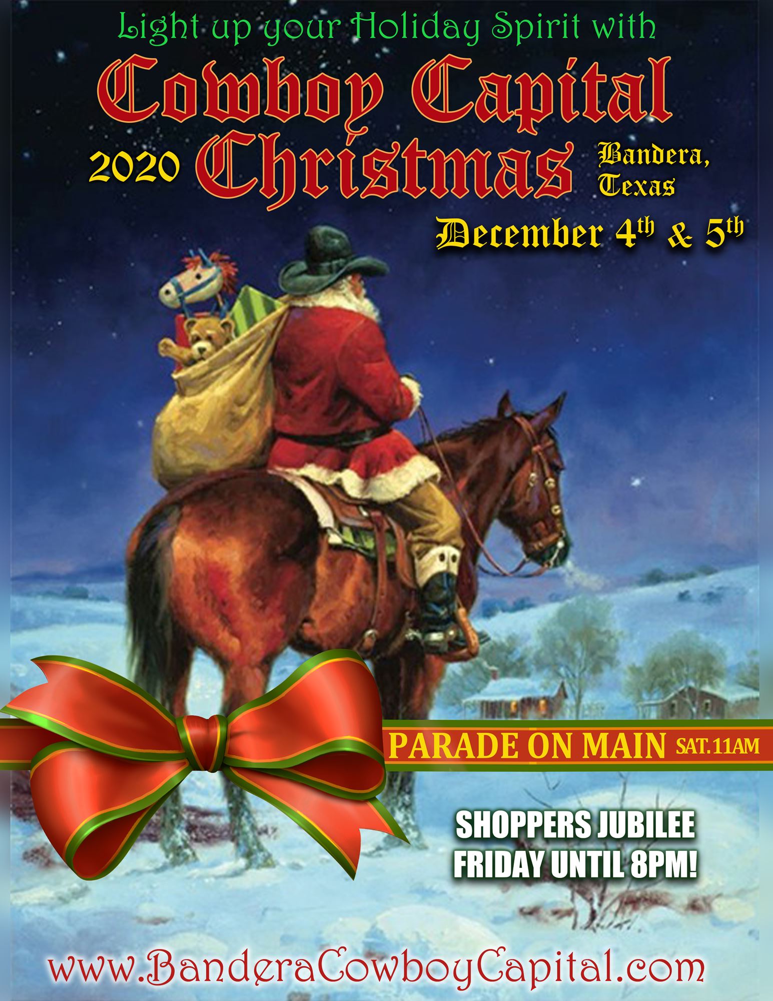 Bandera Christmas Parade 2022 Cowboy Capital Christmas Parade