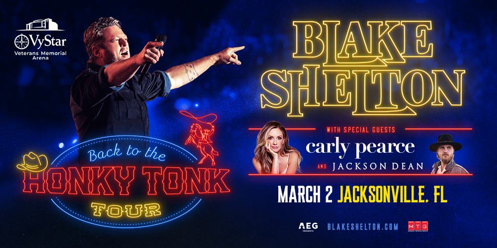 Blake Shelton Back To The Honky Tonk Tour 