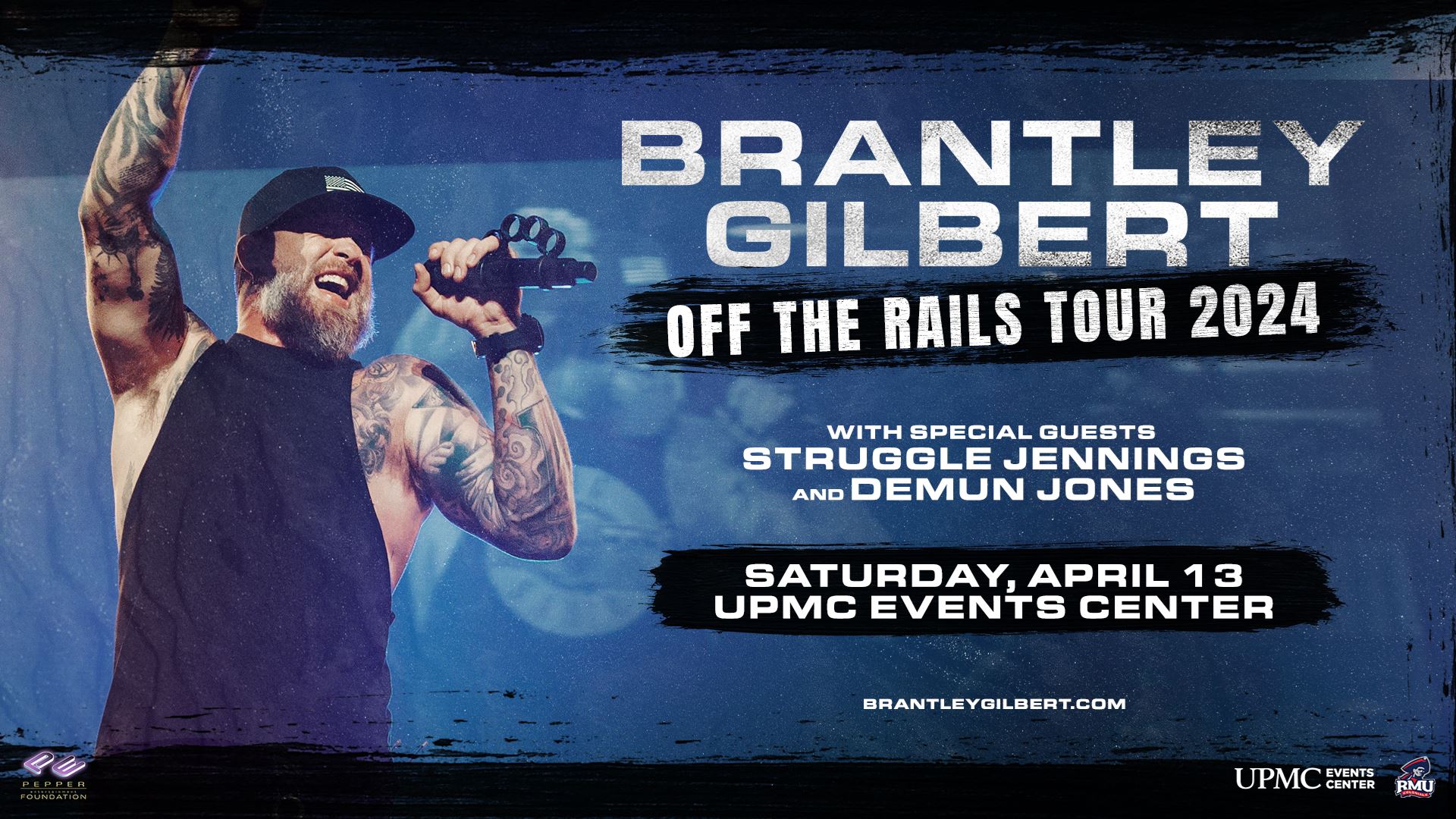 Brantley Gilbert Off the Rails Tour