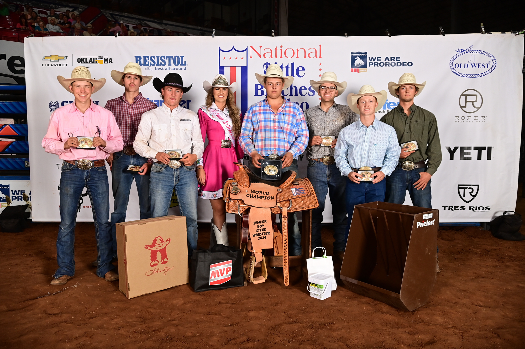 Senior Boy Steer Wrestling